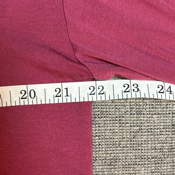 Victoria's Secret PINK Shirt Women's Small Mauve Pink SUPER SOFT Modal Tie Front - Picture 7 of 8